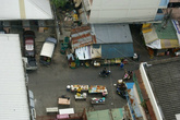 вид с балкона нашего отеля в Бангкоке