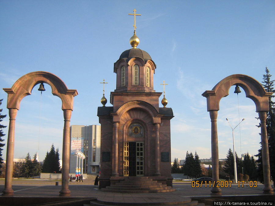 Часовня иконы Божией матери Всех скорбящих радость Кемерово, Россия