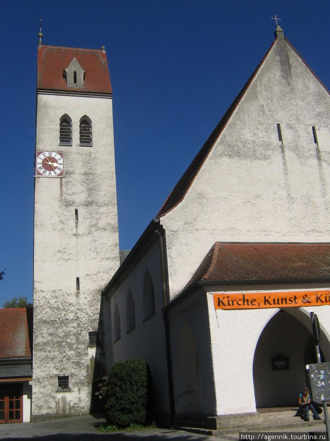 Лютеранская кирха Спасителя Фюрстенфельдбрук, Германия
