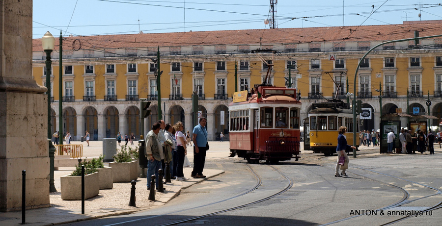 На желтом трамвае - часть 1. Трамвай №28 Лиссабон, Португалия