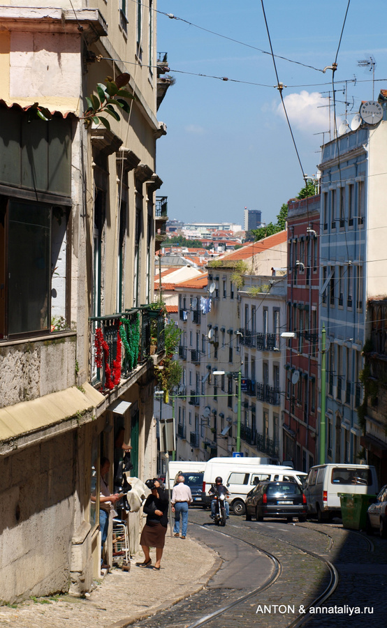 На желтом трамвае - часть 3. По улицам города Лиссабон, Португалия