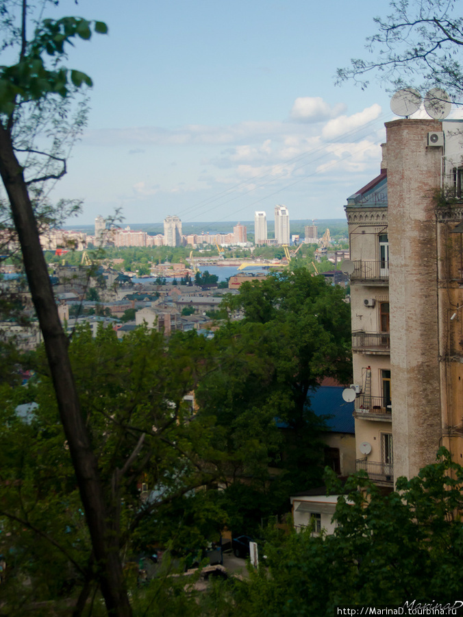 Старокиевская гора — прекрасная смотровая площадка Киев, Украина