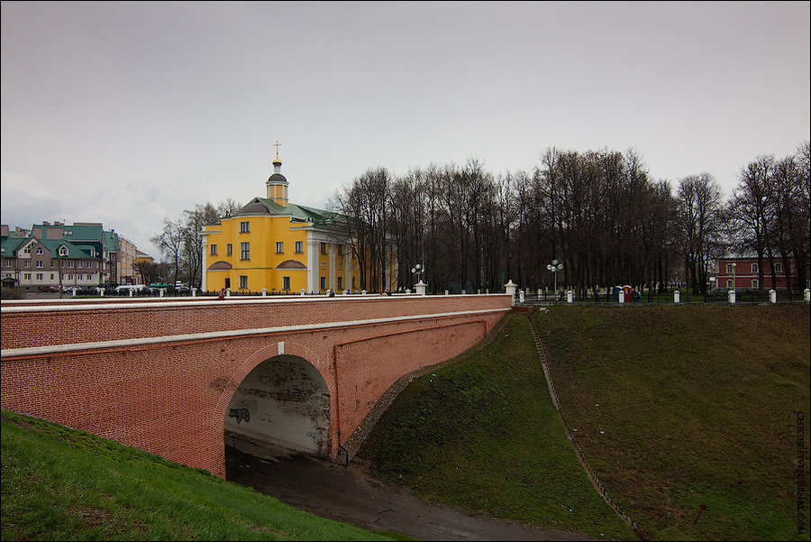 Рязань. Центральная часть города Рязань, Россия