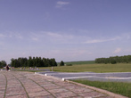 Это проход к панораме Куликого поля.Он по кругу огибает колонну Дмитрия Донского.