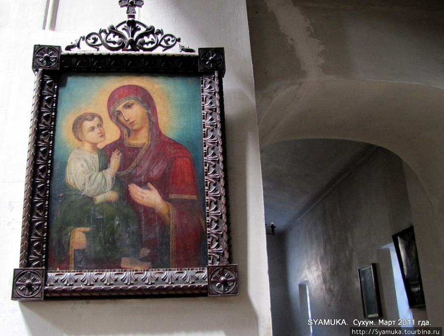 Икона Благовещенского кафедрального собора. Сухум, Абхазия