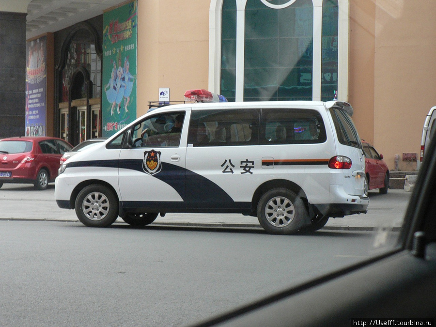 Полицейская машина Маньчжурия, Китай