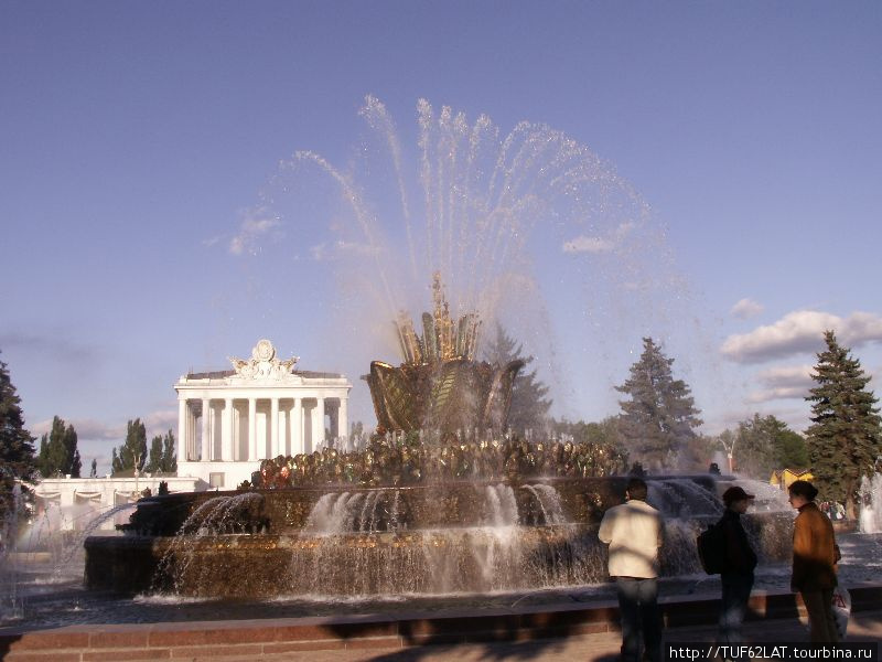 Прогулка по ВДНХ Москва, Россия