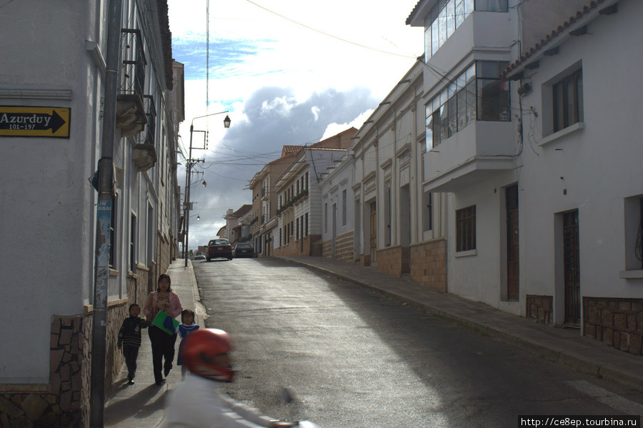Улицы и улочки Сукре Сукре, Боливия