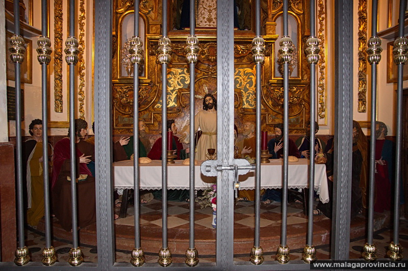 Real y muy Ilustre hermandad de la Sagrada Cena Sacramental y Maria Santisima de la Paz.
Кофрадия Тайная вечеря работников железнодорожного транспорта Малага, Испания