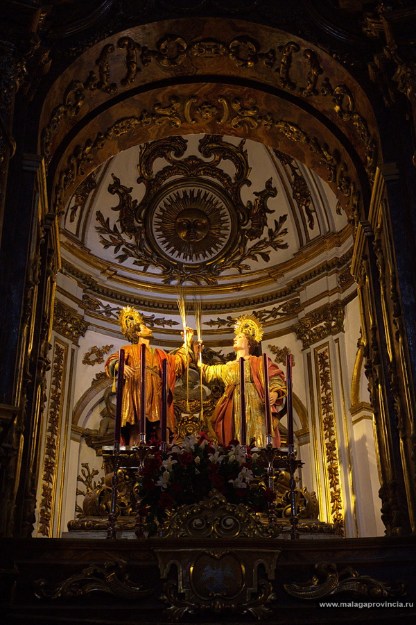Святые великомученики Ciriaco и Paula Малага, Испания