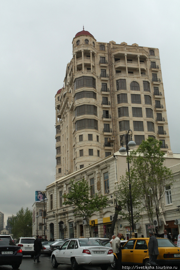 Баку - город ветров Баку, Азербайджан
