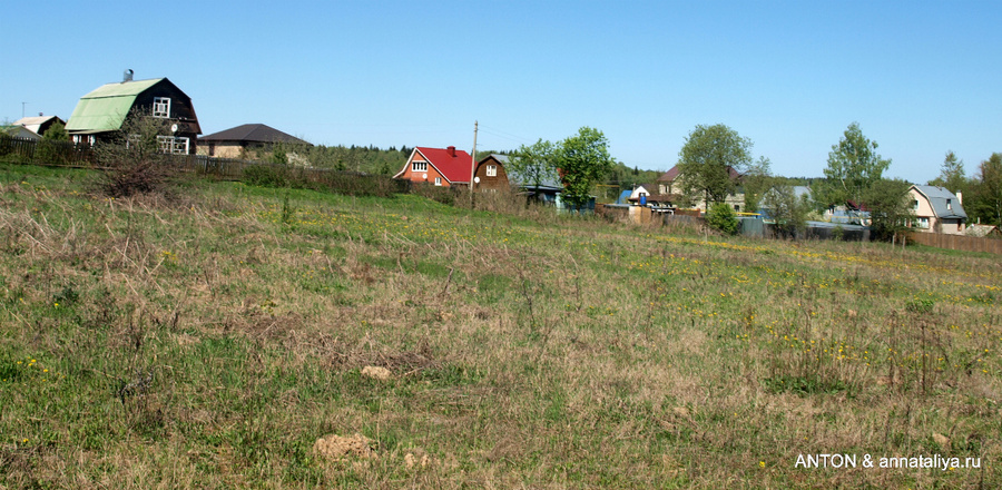 Маршрут лежал через поля, луга, мимо деревень Калужская область, Россия