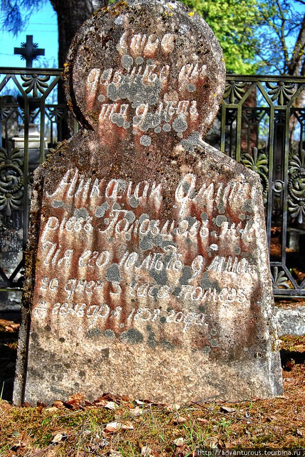 Николай Дмитриевич Головцов. Помер в возрасте 20 дней в январе 1831 года