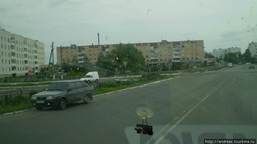 Лохвица из машины Ахтырка, Украина