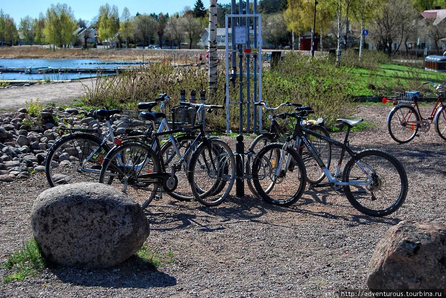 Парковка для велосипедов Ловииса, Финляндия