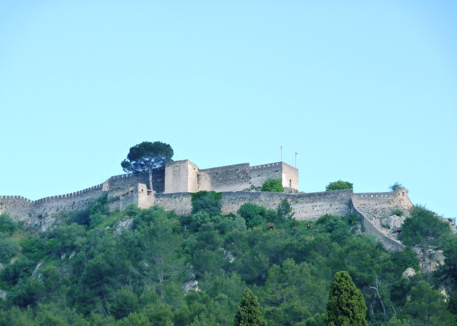 В Замке Хативы Хатива, Испания