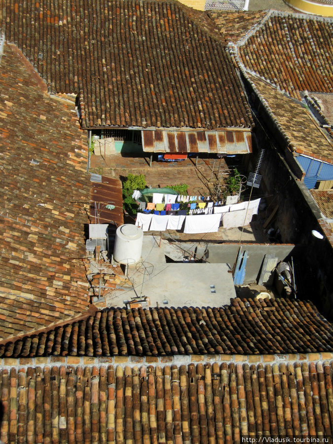 Дворики на крышах Тринидад, Куба
