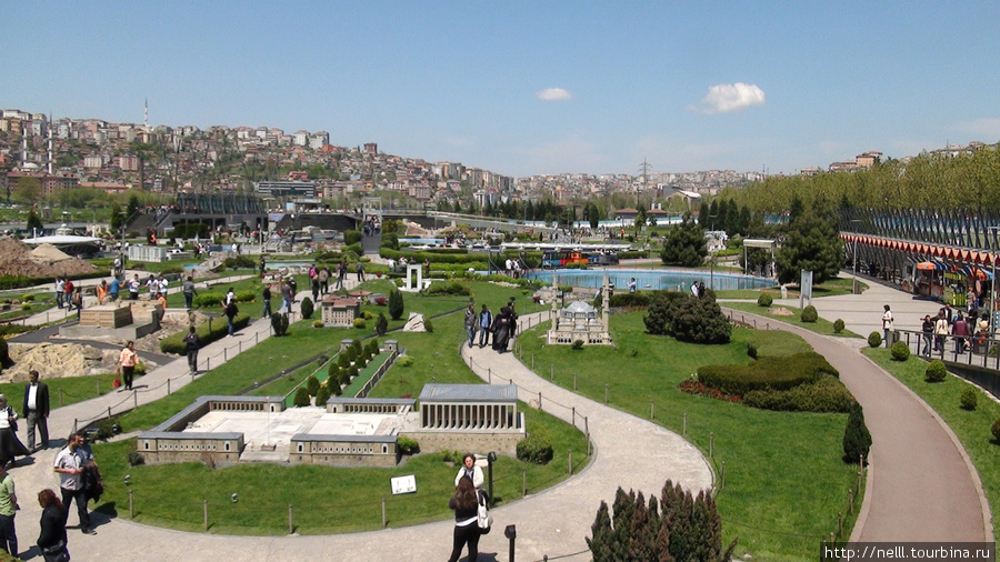Парк с высоты. Стамбул, Турция