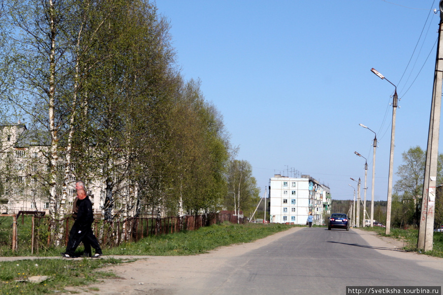 На берегу Ржавки: город Грязовец Грязовец, Россия