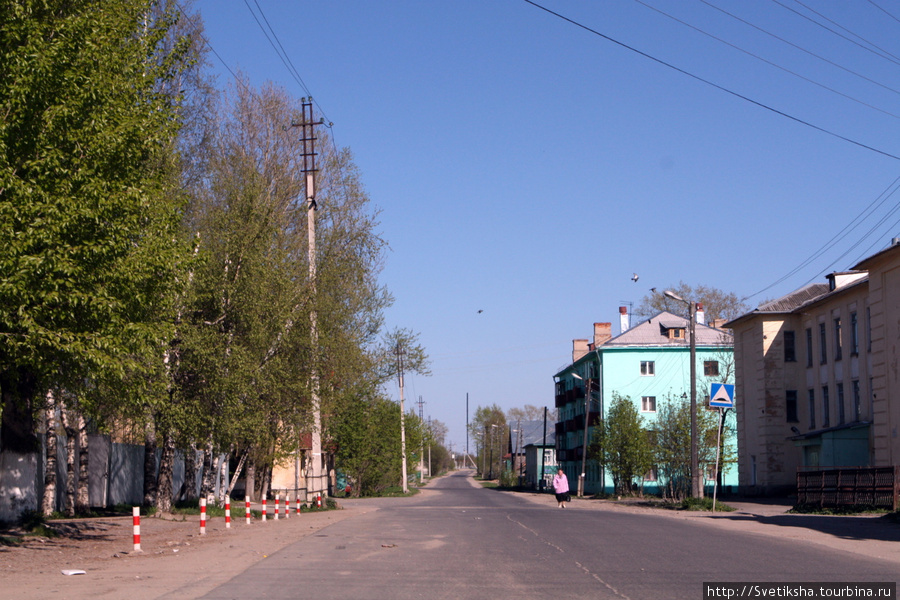 На берегу Ржавки: город Грязовец Грязовец, Россия