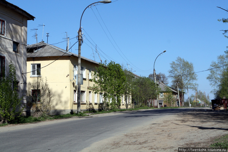 На берегу Ржавки: город Грязовец Грязовец, Россия