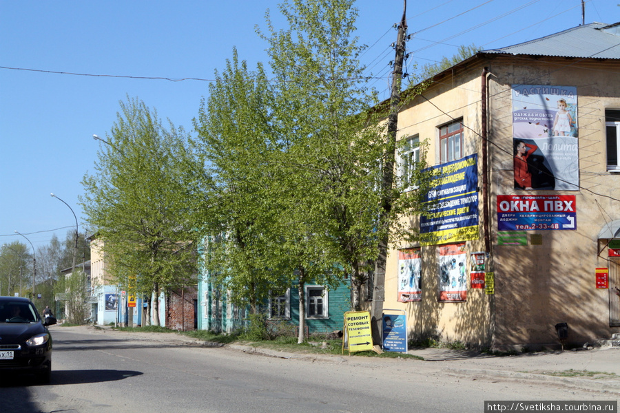 На берегу Ржавки: город Грязовец Грязовец, Россия