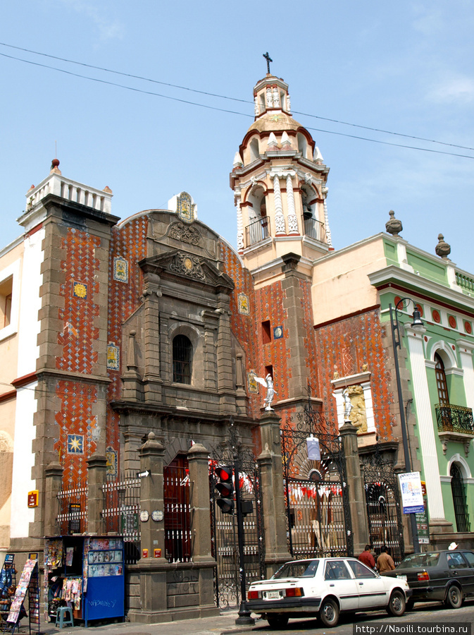 Колониальная архитектура Пуэблы Пуэбла, Мексика