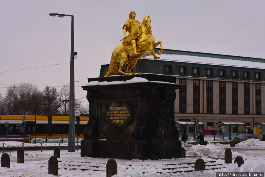 Памятник Августу I Дрезден, Германия