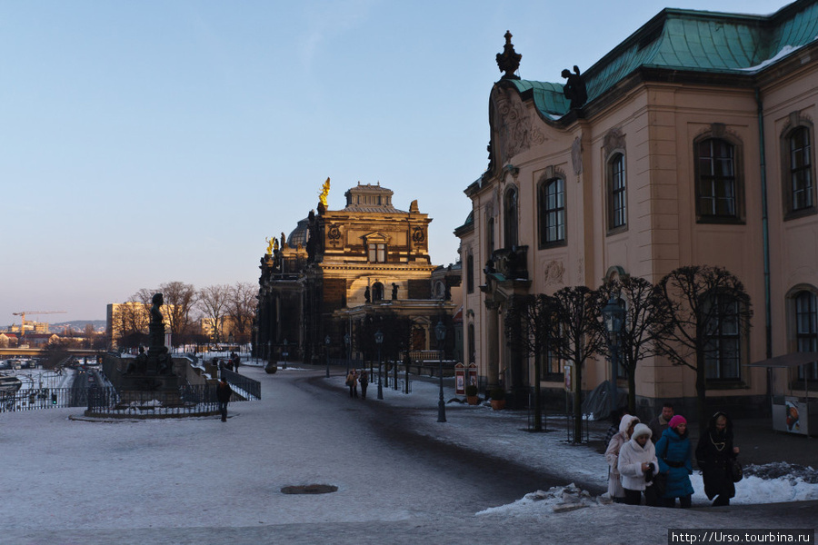 Терраса Брюля Дрезден, Германия