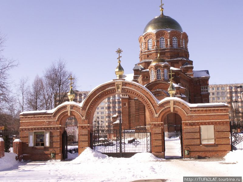 Ворота Храма Сергия Радонежского (Свято-Сергиевский) Тула, Россия