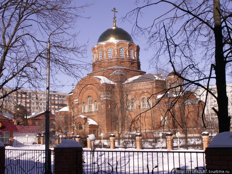 Панорама Храма Сергия Радонежского Тула, Россия