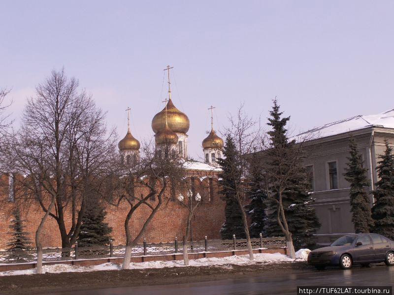 Купола Успенского собора Тула, Россия