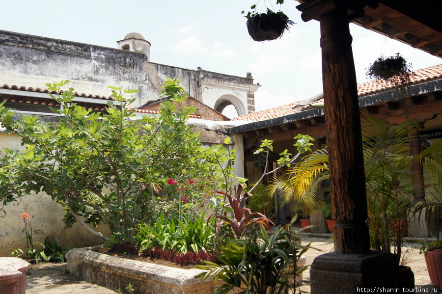 В музее Старой Книги Антигуа, Гватемала