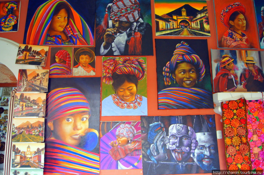 Картины Антигуа, Гватемала