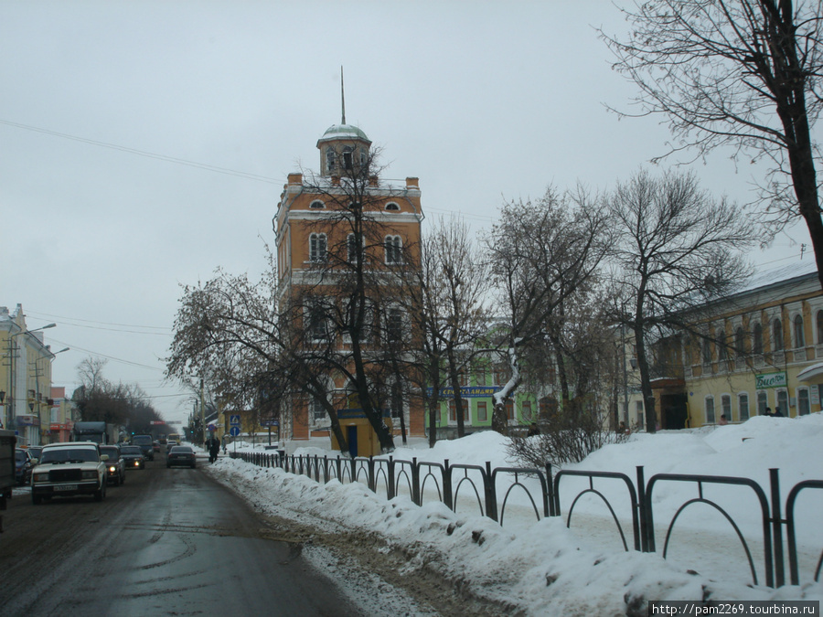 Зимний заснеженный Муром Муром, Россия