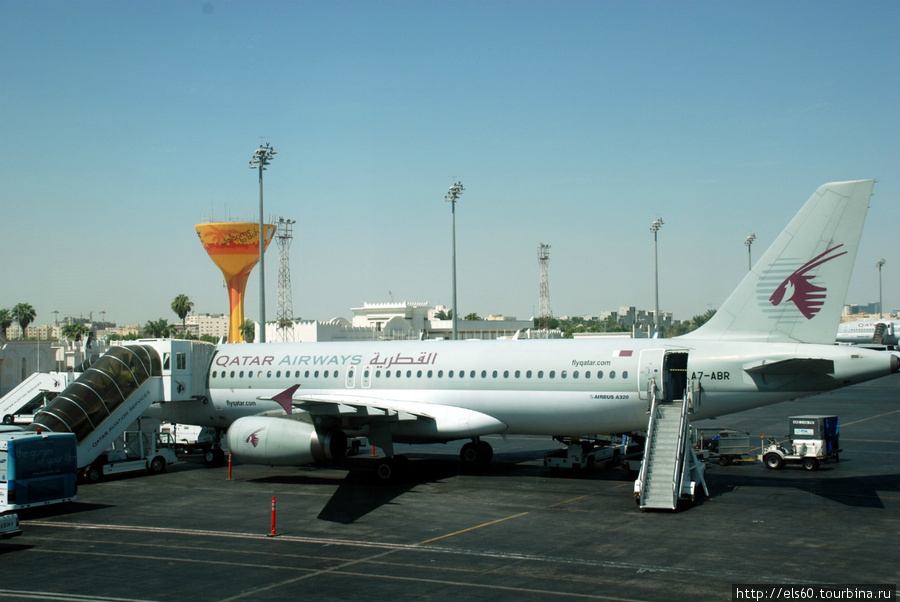Катарские авиалинии располагают очень современными самолетами. Доха, Катар