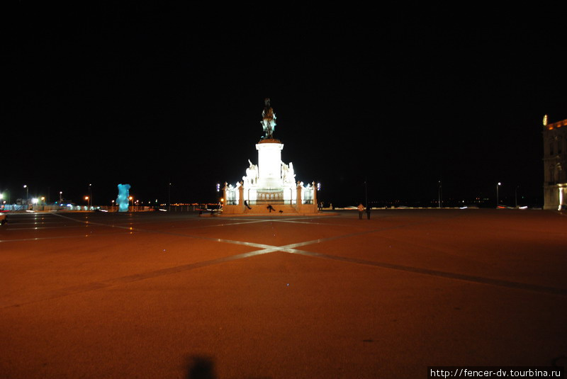 Памятник королю Жозе I Лиссабон, Португалия