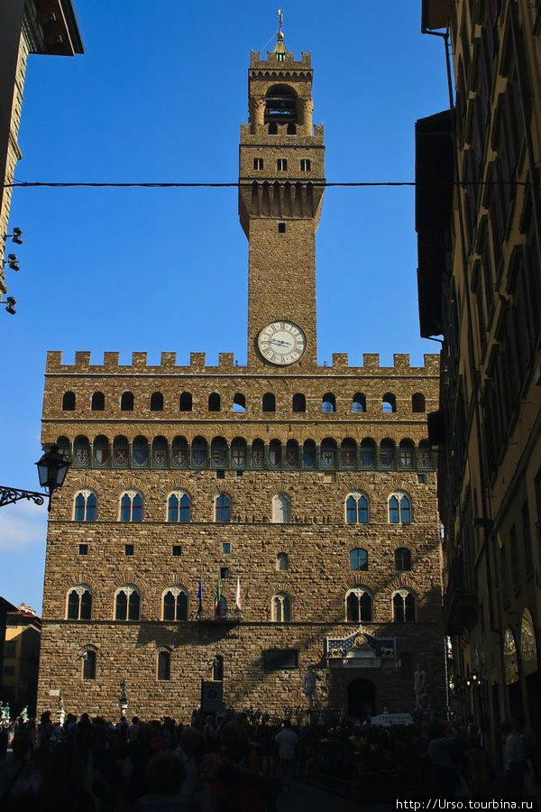 Палаццо Веккьо (Palazzo Vecchio) Флоренция, Италия