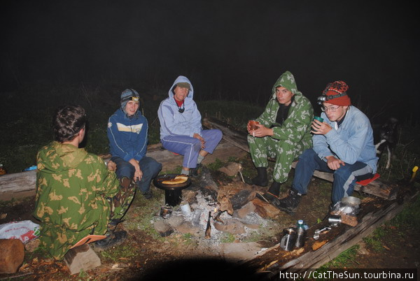 Осенний выход с рюкзаками на Аибгу Красная Поляна, Россия