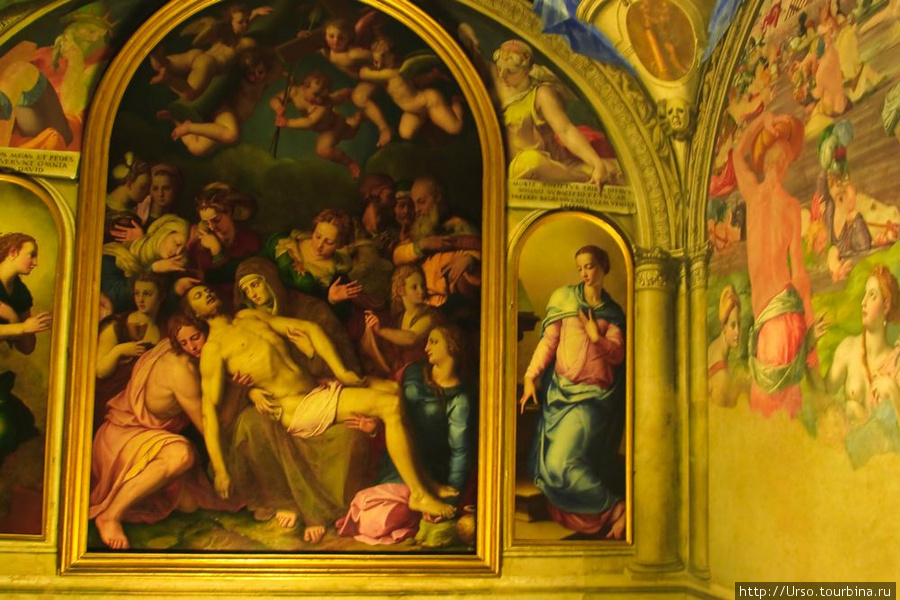Росписи Бронзино в капелле Элеоноры Толедской Флоренция, Италия