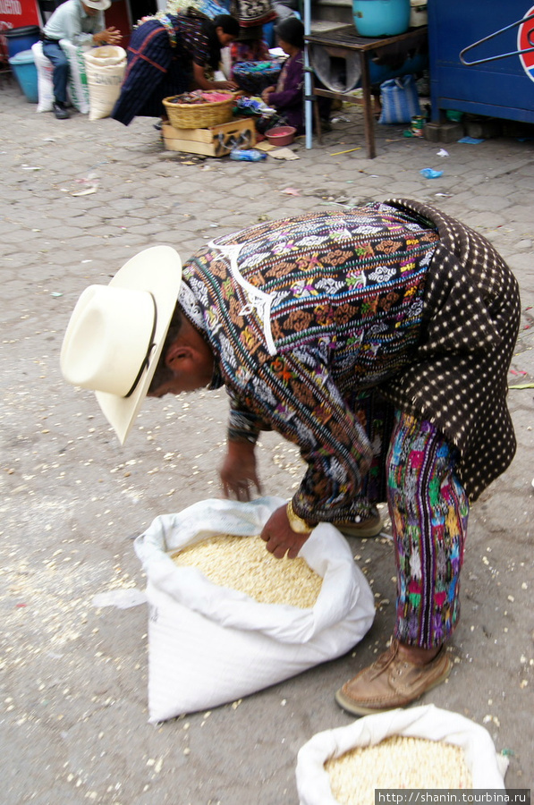 Продают сразу мешками Солола, Гватемала