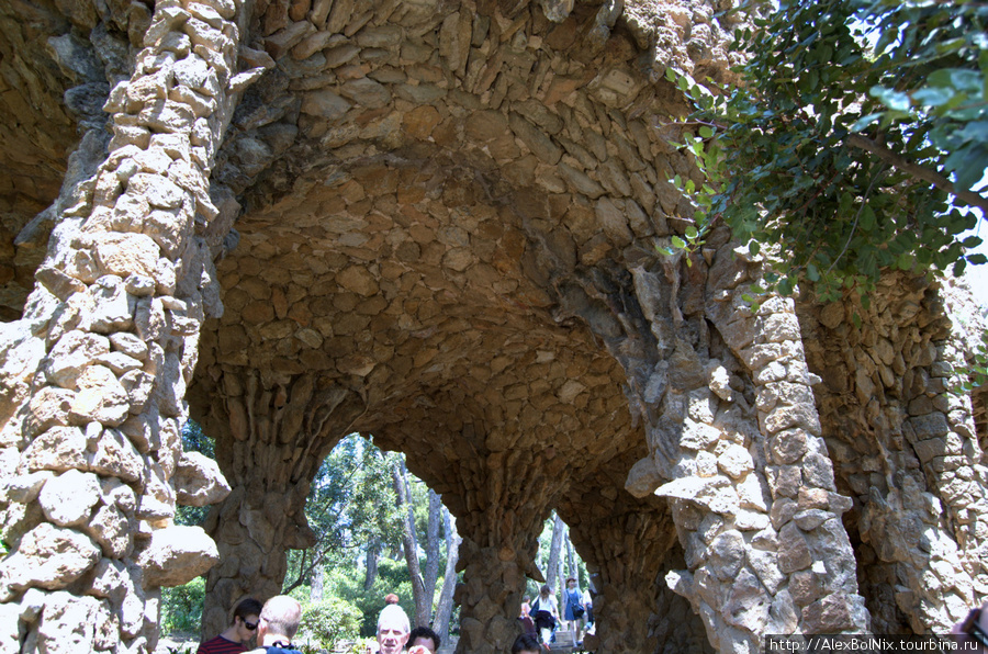 Фантастический парк Гуэля Барселона, Испания