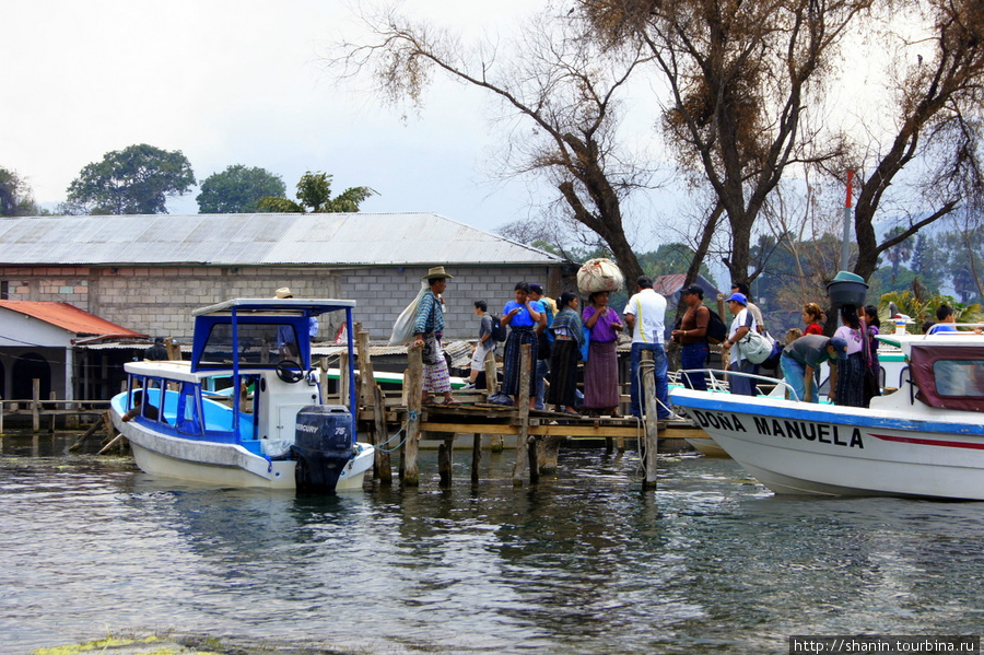 Пристань Сантьяго Атитлан, Гватемала