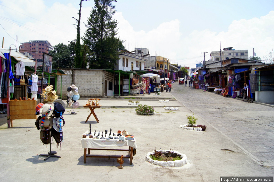Сувенирная улица Сантьяго Атитлан, Гватемала