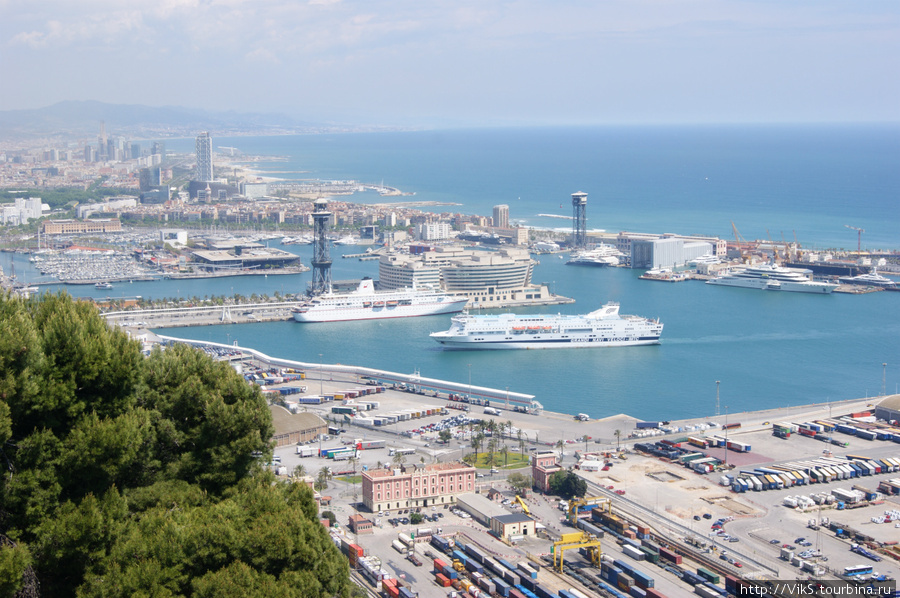 Крупнейший порт Европы. Барселона, Испания