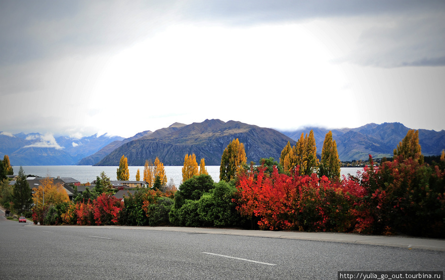 Новая Зеландия. Южный остров. Осень Новая Зеландия