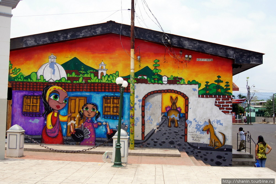 Дом на центральной площади Ауачапан, Сальвадор