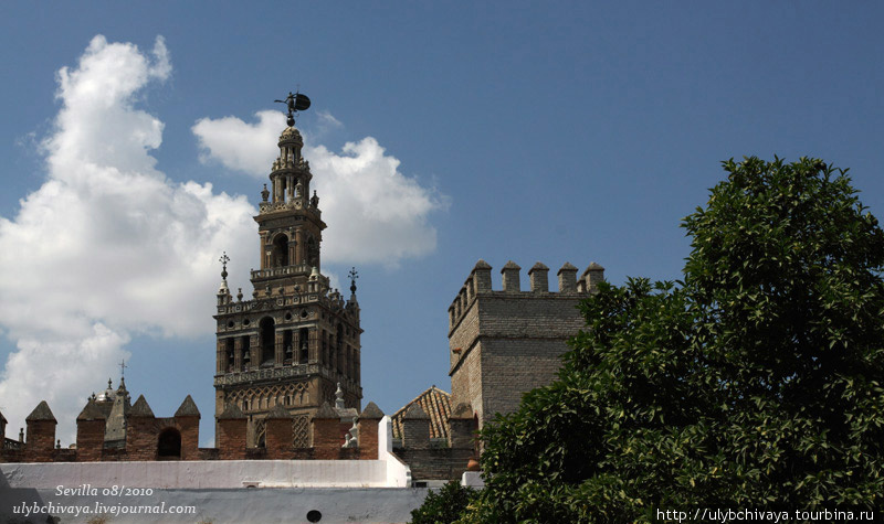 Башня Хиральды Севилья, Испания