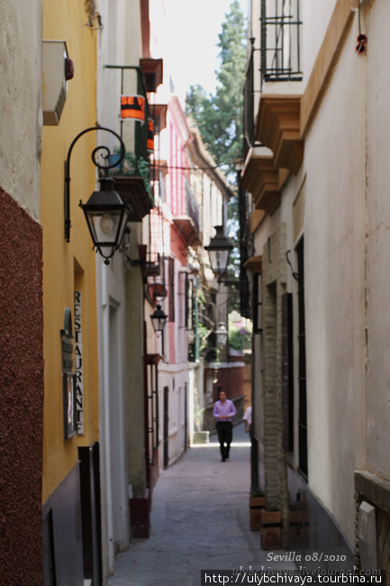 Улочки солнечной Севильи Севилья, Испания