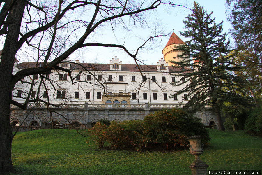 Самый романтичный замок Чехии Конопиште, Чехия
